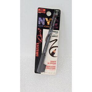 NYC New York Color Eyebrow Liner 002 Dark Brown Lovatics By Demi Shape & Groom
